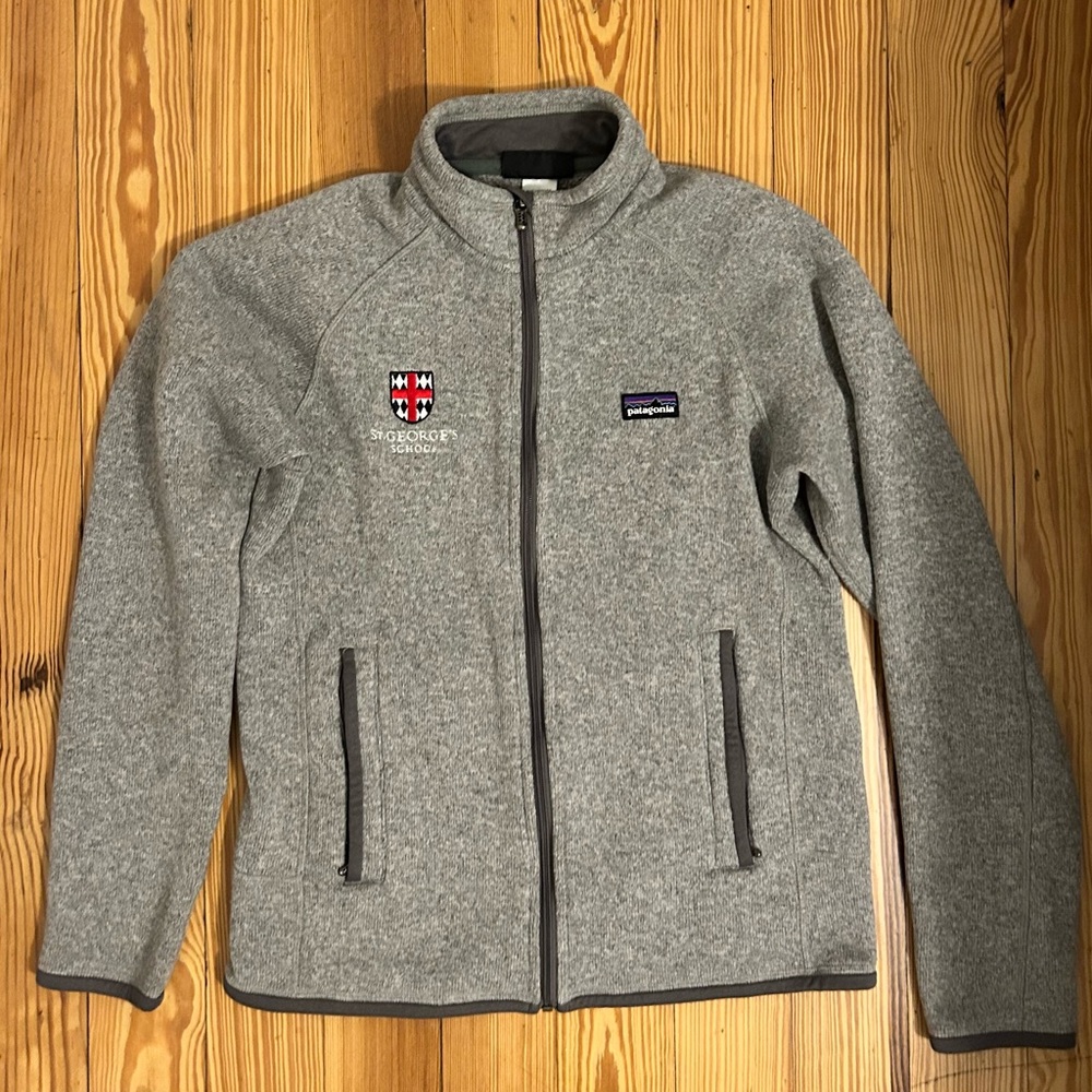 Patagonia Heather Gray Full-Zip Jacket
